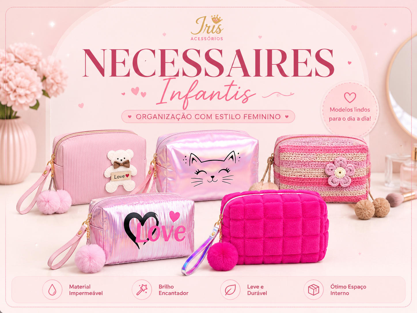 Capa do Necessaires Infantis da Iris